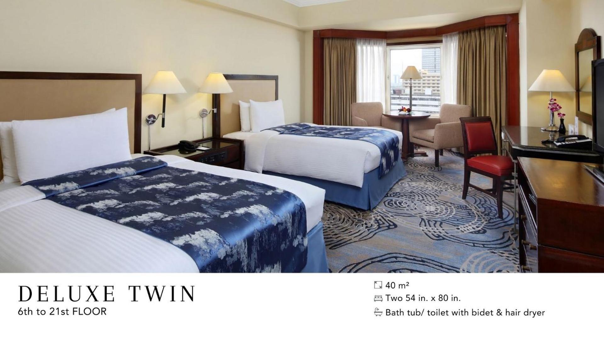 Deluxe Twin Room Non-Smoking